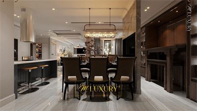 *Cận Cảnh Thiết Kế Nội Thất Penthouse Đẹp Mê Ly Tại Hà Nội