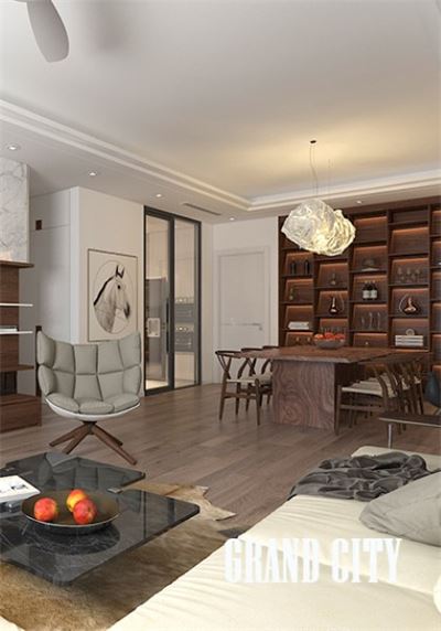 Thiết kế nội thất hiện đại tại chung cư Grand City
