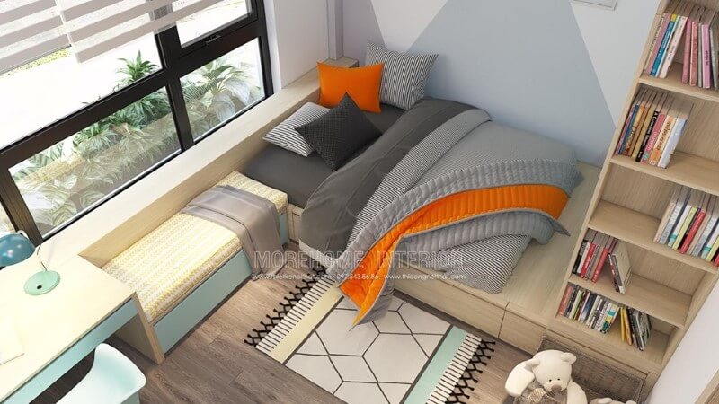Giường ngủ đẹp cho nhà phố Giường ngủ đẹp cho nhà phố